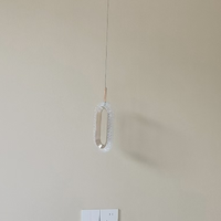 Lampe suspendue en cristal créative pour mariage, luminaires muraux suspendus modernes, lustre en cristal pour la maison et la décoration