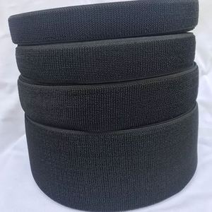 Sangle en nylon élastique réglable en usine avec logo personnalisé, sangle auto-agrippante en nylon flexible avec boucle - Product Image 2