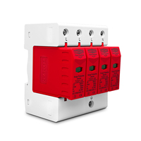 Parafoudre domestique TOMZN AC SPD 4P 3P+N 10-20KA 20-40KA 30-60KA 275V 385V – Dispositif de protection contre les surtensions basse tension