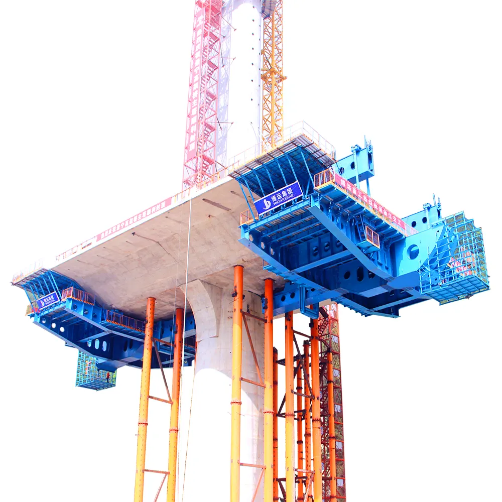 Cable Stayed Cantilever Form Traveler for Casting in Place Bridge Construction Road Railway Highway Construction