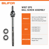 Vis à billes avec roulements pour crémaillère de direction Mercedes-Benz W167 EPS, A1674607101 A1674607301 A1674603401, ensemble de réparation de vis à billes