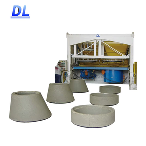 Ligne de production de produits en béton préfabriqué par vibration, polyvalente et mobile, pour la fabrication de composants en ciment – Offre Spéciale - Product Image 1