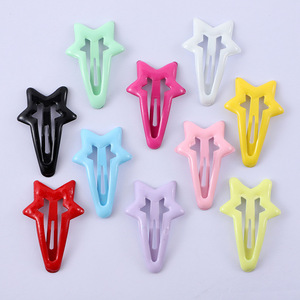 Pinces à cheveux étoile de style coréen pour enfants, pince BB en métal, coiffe à usage quotidien GT030 - Product Image 3