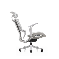 Vente en gros Premium 5D chaise de bureau ergonomique réglable en maille avec verrouillage inclinable à 3 positions et base coulissante pour suites exécutives