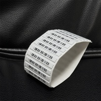Label Barcode AM Soft Label Narrow 45x6x2mm Putih Dapat Dideaktifkan Ulang untuk Retail