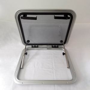 Claraboya Rectangular Personalizada <span class=keywords><strong>para</strong></span> Barcos, Autocaravanas, Escotilla <span class=keywords><strong>de</strong></span> Escape, Ventana <span class=keywords><strong>de</strong></span> Aluminio con Vidrio Templado, Cubierta <span class=keywords><strong>de</strong></span> Escotilla <span class=keywords><strong>para</strong></span> Yates y Autocaravanas - Product Image 5