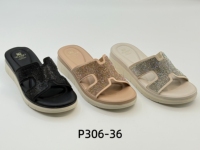 Chaussons de luxe pour femmes, strass, design brillant, plateforme, diamant, été, bout ouvert, à enfiler, antidérapants, plage, fête, chaussures habillées
