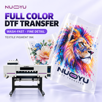 Imprimante DTF 600 mm avec 2 têtes I1600, encre pigmentée, circulation d'encre blanche, marquage CE, contrôle Hansen, machine d'impression par transfert PET