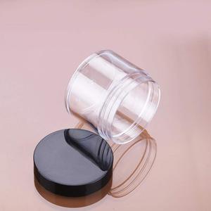 Custom 15g 30g 50g 100g 150g 200g 300g Wide Mouth Cosmetic Containers Round <b>Plastic</b> PET Body Face Eye Cream <b>Jar</b> - Product Image 4