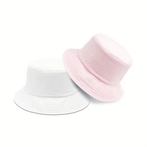 Customized Logo Polyester Cotton Double-sided <b>Reversible</b> <b>Bucket</b> <b>Hat</b> for Fishing Casual Outdoor Traveling Sun Protection - Product Image 4