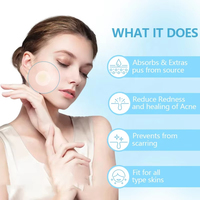 Patchs à boutons pour le visage, patchs hydrocolloïdes contre l'acné, patchs hydrocolloïdes pour couvrir les zits et les imperfections