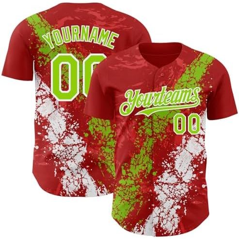 Red Neon Green White