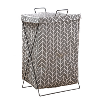 Panier à linge pliable Greenlife, robuste, en tissu 100% polyester imperméable, pour la maison