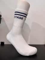 Chaussettes de sport pour hommes de haute qualité avec logo personnalisé, design OEM, chaussettes athlétiques extensibles, respirantes, avec coussinets, pour la course à pied et la salle de sport