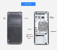 Station de travail HPS Z4 G5, station de travail de bureau Z4G5 avec processeur Xeon W3-2423, 16 Go de RAM, 1 To de SSD, carte graphique discrète T400 4 Go, modélisation 3D