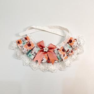 친환경 면 소재 귀여운 리본 고양이 & 강아지 목걸이 스카프 턱받이 패션 애완동물 액세서리 사계절 및 모든 명절용 - Product Image 6