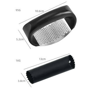 Presse à <span class=keywords><strong>ail</strong></span> en acier inoxydable, broyeur, hachoir à <span class=keywords><strong>ail</strong></span> avec éplucheur et brosse à gratter pour écraser <span class=keywords><strong>l</strong></span>'<span class=keywords><strong>ail</strong></span> - Product Image 5