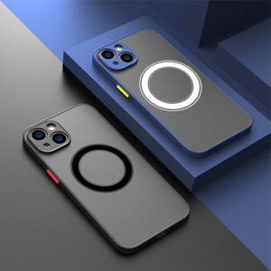 Sang trọng Matte Magnetic phí không dây điện thoại trường hợp đối với <span class=keywords><strong>iPhone</strong></span> 17 16 15 14 <span class=keywords><strong>13</strong></span> 11 12 <span class=keywords><strong>Pro</strong></span> <span class=keywords><strong>Max</strong></span> Mini cộng với XS <span class=keywords><strong>Max</strong></span> XR x Armor Bìa - Product Image 2