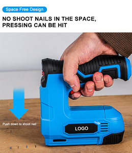 <span class=keywords><strong>Pistola</strong></span> <span class=keywords><strong>de</strong></span> <span class=keywords><strong>clavos</strong></span> grapadora eléctrica inalámbrica DIY OEM ODM para carpintería y uso doméstico Material <span class=keywords><strong>de</strong></span> acero alimentado por batería <span class=keywords><strong>de</strong></span> litio - Product Image 5