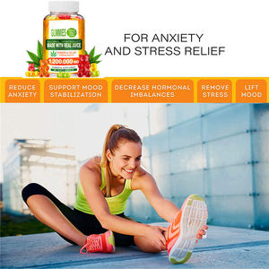 Caramelle Gommose OEM alle Vitamine B Integratore per il Sonno con Olio di Semi di Canapa Orsetti Biologici all'Olio di Canapa - Product Image 4