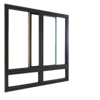 Ventanas Abatibles Insonorizadas de Aluminio con Rotura de Puente Térmico, Diseño Moderno de Borde Estrecho, Vidrio Templado, Sistema de Decoración para el Hogar, Marca Deyu, Hechas a Medida