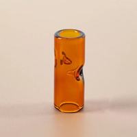Pot en verre à crème fileté personnalisé avec couvercle en aluminium, verre borosilicate, couleur personnalisée