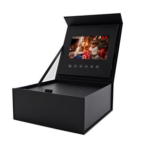 Wholesale Customized 7 Inch <strong>LCD</strong> Screen <strong>Video</strong> Box Unique Magnetic Gift Music <strong>Card</strong> Box Presentation Custom Printed <strong>Greeting</strong> <strong>Cards</strong> - Product Image 1