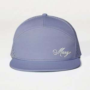 Casquette Snapback de Luxe Personnalisée à 7 Panneaux avec Logo Brodé, Style Hip Hop – Résistante à l'Eau, Perforée, Découpée au Laser, 100% Polyester - Product Image 2