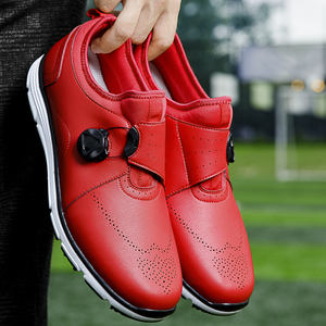 Chaussures de golf élégantes et tendance avec lacets à boucle rotative, forte adhérence, absorption des chocs, antidérapantes, respirantes, chaussures de golf d'entraînement - Product Image 5