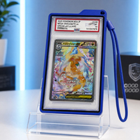 Étui de protection magnétique multicolore en alliage d'aluminium avec bande pour cartes gradées PS-A, CG-C, BG-S