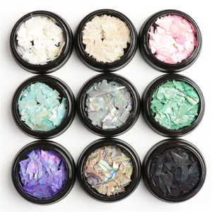 15g White <b>Abalone</b> <b>Shell</b> Nail Fragments Freshwater <b>Shell</b> Slices Mixed Jewelry Decoration Private Label - Product Image 3