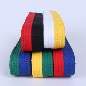 Tùy chỉnh võ thuật vành đai đầy màu sắc Taekwondo vành đai màu cho Đào Tạo - Product Image 2