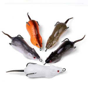 Leurre souple de pêche en silicone réaliste avec hameçons barbelés en métal, séquin et spinner, haute simulation, 60 mm, 11,5 g - Product Image 2