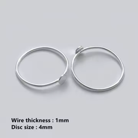 Bague en or 14 carats plaqué or, disque de 4 mm, cœur empilable de 3,5 mm, étoile simple de 1 mm d'épaisseur, pour femme, cadeau bijoux