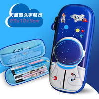 Estuche de Lápices de Cuero 3DPU con Diseño de Conejo de Dibujos Animados para Niños de Primaria, Bolsa de Lápices EVA Impermeable sin Cierre, Venta al por Mayor para Comercio Exterior