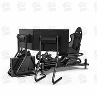 Simulateur de course à 4 actionneurs le plus populaire à vendre | Machine de jeu de voiture de course VR intérieure | Machine de jeu de simulation de course à vendre