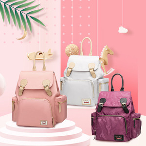Mochilas de Fraldas Leves e Portáteis para Mães, Bolsas de Designer de Marcas Famosas, Mochila Personalizada para Mulheres - Product Image 2