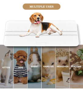 थोक घरेलू कुत्ते पालतू पशु वजन पैमाने इलेक्ट्रिक 100 किलो प्लेटफॉर्म ग्लास डिजिटल वजन ऊंचाई मीटर के साथ - Product Image 3