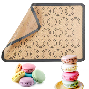 Tapis <span class=keywords><strong>de</strong></span> cuisson en silicone - Tapis <span class=keywords><strong>de</strong></span> cuisson réutilisable en silicone pour macarons et biscuits, pour plaques <span class=keywords><strong>de</strong></span> cuisson - Product Image 1