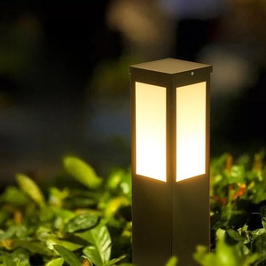 Pilier d'éclairage extérieur moderne IP65 E27 LED Bollard lumineux pour décoration de paysage de chemin de jardin avec garantie de 5 ans - Product Image 3