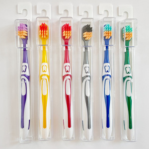 12 unids/<span class=keywords><strong>caja</strong></span> cepillo de <span class=keywords><strong>dientes</strong></span> de viaje al por mayor cepillo de <span class=keywords><strong>dientes</strong></span> con <span class=keywords><strong>caja</strong></span> de embalaje - Product Image 1