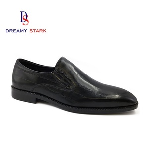 Chaussures habillées Oxford pour hommes en cuir véritable italien faites à la main, de haute qualité, confortables, respirantes, à lacets, pour l'automne - Logo personnalisé - Product Image 1