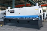 Vibrationsarme QC11K 8mm3200 E21S Vollautomatische CNC Hydraulische Tafelschere für Edelstahl