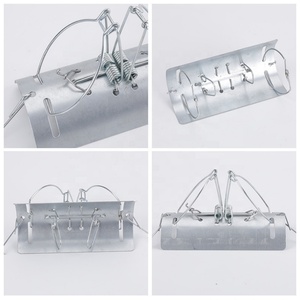 Piège à taupes tunnel, pince à taupes, piège à souris et rats en métal galvanisé pour l'intérieur et l'extérieur, lutte antiparasitaire extérieure - Product Image 3