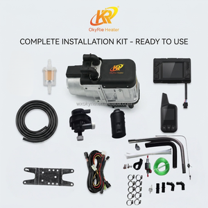 OkyRie 12V 24V Neuf Kit Chauffage d'appoint Diesel 5KW pour Voitures, Camions, <span class=keywords><strong>Camping</strong></span>-cars, Autocars - Fonctionnalités de Chauffage et Climatisation - Product Image 3