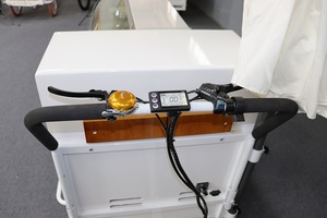 Chariot d'affichage de tiramisu d'affaires à assistance électrique Street Cake Vélo de vente réfrigéré - Product Image 2