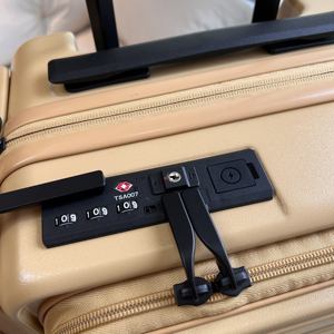 <span class=keywords><strong>Valise</strong></span> rigide vintage à roulettes pour voyage, ensemble de bagages avec <span class=keywords><strong>roues</strong></span> <span class=keywords><strong>rétractables</strong></span> - Product Image 3