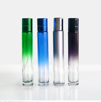 Eric 30ml Vaporisateur de parfum en verre de couleur dégradée Flacon distributeur de parfum Conteneur cosmétique portable Atomiseur de parfum Flacons d'échantillon de voyage