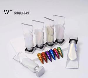 Hiệu Ứng Gương Bột Màu Crôm Cực Quang Ma Thuật Nhãn Hiệu Riêng Chất Lỏng Mạ Crôm Cho Móng Tay - Product Image 6