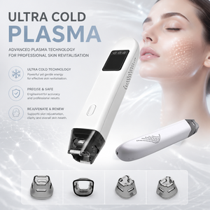 Stylo à plasma ultra-froid <span class=keywords><strong>T33</strong></span> pour la revitalisation de la peau, appareil professionnel de soin de la peau au plasma avec 4 embouts interchangeables pour usage en salon - Product Image 4